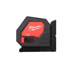 Нивелир лазерный аккумуляторный на батарейках AA MILWAUKEE CLL-C (зелёный луч)