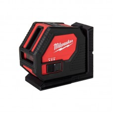 Нивелир лазерный аккумуляторный на батарейках AA MILWAUKEE CLL-C (зелёный луч)