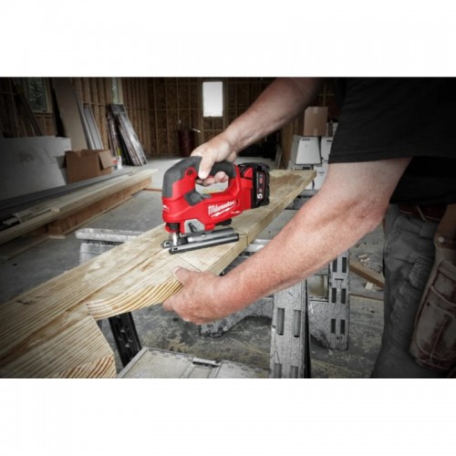 Пила лобзиковая аккумуляторная бесщёточная MILWAUKEE M18 FJS-0X (каркас+HDкейс)