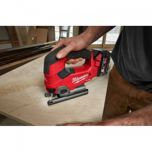 Пила лобзиковая аккумуляторная бесщёточная MILWAUKEE M18 FJS-0X (каркас+HDкейс)