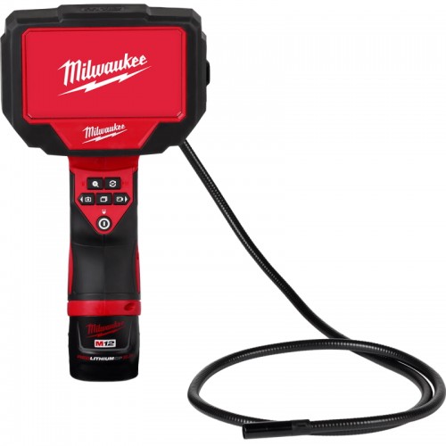 Камера аккумуляторная цифровая MILWAUKEE M12 360IC12-201C (1м)(ЗУ+1акк.Х2Ач+кейс)