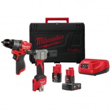 Набор из 2 инструментов аккумуляторных бесщеточных MILWAUKEE M12 FPP2D2-422X (HDкейс)