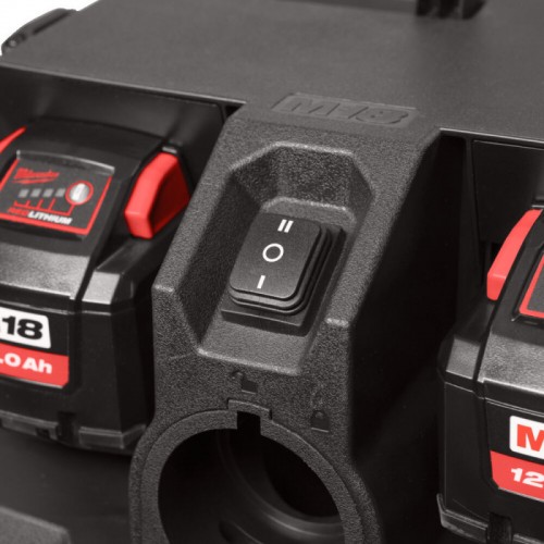 Пылесос аккумуляторный бесщеточный MILWAUKEE M18 F2VC23L-0 для воды и сухого мусора (3086 л/мин)