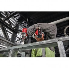 Дрель-шуруповёрт аккумуляторная бесщёточная MILWAUKEE M18 FDD3-402C (158Нм) (ЗУ+2акк.Х4Ач+кейс)