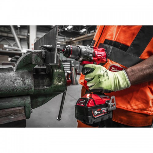 Дрель-шуруповёрт аккумуляторная бесщёточная ударная MILWAUKEE M18 FPD3-0X (158 Нм) (каркас,HDкейс)