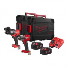 Набор из 2х инструментов аккумуляторных бесщеточных MILWAUKEE M18FPP2F3-502X