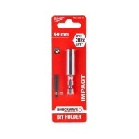 Держатель для бит магнитный ShW 1/4'' Hex MILWAUKEE, 60мм