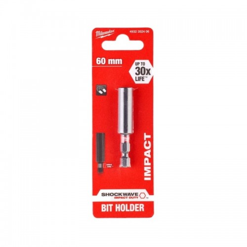 Держатель для бит магнитный ShW 1/4'' Hex MILWAUKEE, 60мм