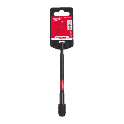 Держатель для бит магнитный ShW 1/4'' Hex MILWAUKEE,  с фиксатором, 152мм