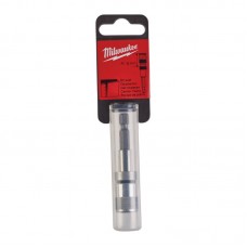 Держатель для бит магнитный 1/4'' Hex MILWAUKEE,  для гипсокартона, с фиксатором, 58мм