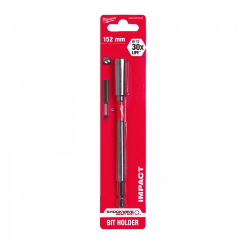 Держатель для бит магнитный ShW 1/4'' Hex MILWAUKEE, 152мм