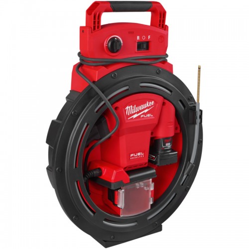 Машина прочистная аккумуляторная MILWAUKEE M12 HSFSM-602 (5м) (ЗУ, 2 аккум.Х6Ач)