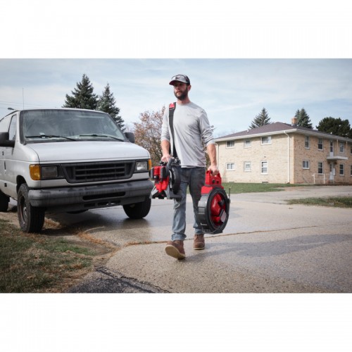 Машина прочистная аккумуляторная MILWAUKEE M12 HSFSM-602 (5м) (ЗУ, 2 аккум.Х6Ач)