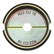 Матрица обжимная для кабелей и конекторов MILWAUKEE R22 Cu 16