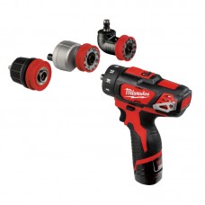 Дрель-шуруповёрт аккумуляторная MILWAUKEE M12 BDDXKIT-202C (32 Нм) (2насадки+ЗУ+2акк.Х2Ач+кейс)