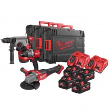 Набор из 3х инструментов аккумуляторных бесщеточных MILWAUKEE M18 FPP3FA-554X