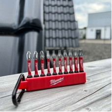 Набір біт та тримача з карабіном 10шт (2 xPH2 / 1 xPZ2 / 1 xTX15 / 2 xTX20 / 2 xTX25 / 1 xTX30)