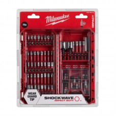 Набор бит Milwaukee SHOCKWAVE (75 предм.) PACKOUT