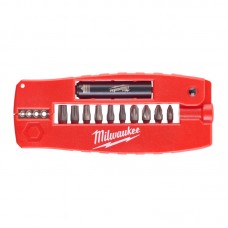 Набор бит Milwaukee SHOCKWAVE (12 предм.) \"Крокодил №2\"