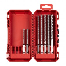 Набор буров SDS-PLUS MX4 MILWAUKEE (5,5/5/5,5/6/8/10мм) Set 2, (7шт)