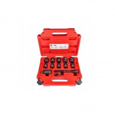 Набор головок ударных ShW 1/2'' SKT MILWAUKEE, (10,12,13,14,15,17,19,21,22, 24 ) (13шт)