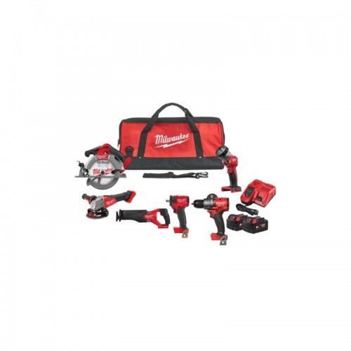 Набор из 6ти инструментов аккумуляторных бесщеточных MILWAUKEE M18 FPP6H3-502B