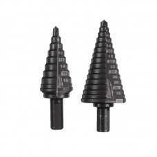 Набор ступенчатых сверл кобальтовых ALCRN (4–20 мм і 6–35 мм). MILWAUKEE