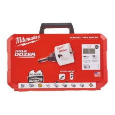 Набор коронок Bi-Metal HOLE DOZER™ MILWAUKEE, (Ø25/32/35/51/54/76/92/114мм) (13шт)