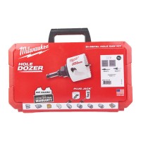 Набір коронок Bi-Metal HOLE DOZER™ MILWAUKEE (Ø19/22/25/29/30/35/37/41/52/60/79мм) (15шт)