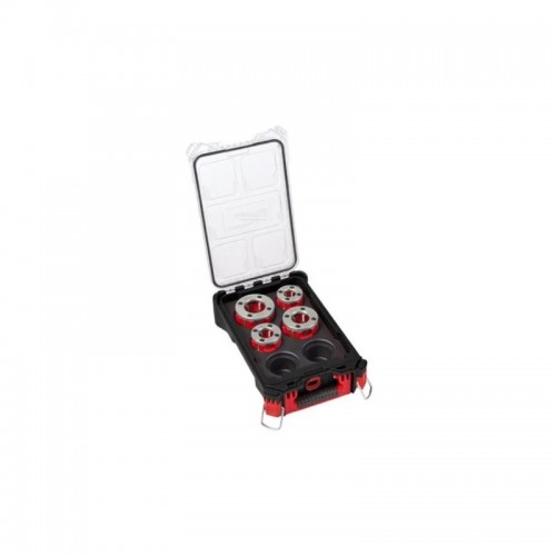 Набор плашек для резьбонарезного инструмента MILWAUKEE FPT114HK BSPT Alloy (FPT114) (4шт), PACKOUT
