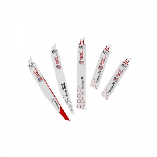 Набор полотен для сабельных пил SAWZALL MILWAUKEE, (5шт)