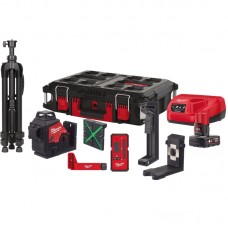 Нивелир лазерный аккумуляторный 3D MILWAUKEE, M12 3PLKIT-401P, (замена на 4933499379)