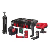 Нивелир лазерный аккумуляторный 3D MILWAUKEE, M12 3PLKIT-401P, (замена на 4933499379)