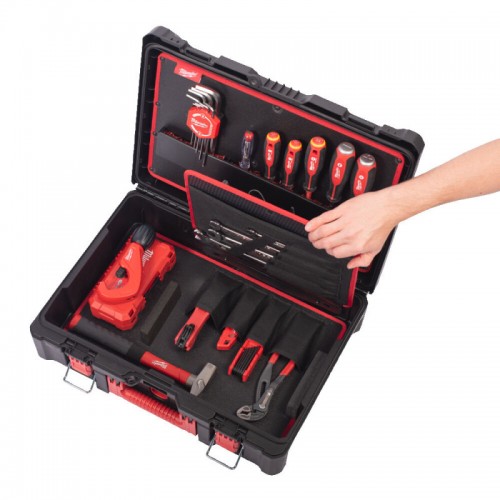 Набор ручного инструмента для инсталяторов MILWAUKEE в кейсе PACKOUT