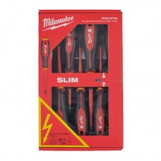 Набір викруток тригранних ізольованих VDE MILWAUKEE, (SL2,5/SL3/SL4/SL5.5/PH1/PH2/тестер), (7шт)