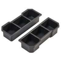 Набір запасних органайзерів для кейсів PACKOUT MILWAUKEE (4шт) для 4932464080