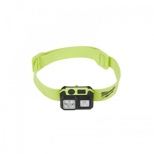 Фонарь светодиодный налобный на батарейках AAA MILWAUKEE ISHL-0 безопасный