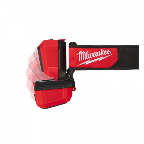 Фонарь светодиодный налобный на батарейках ААА MILWAUKEE HL-SF