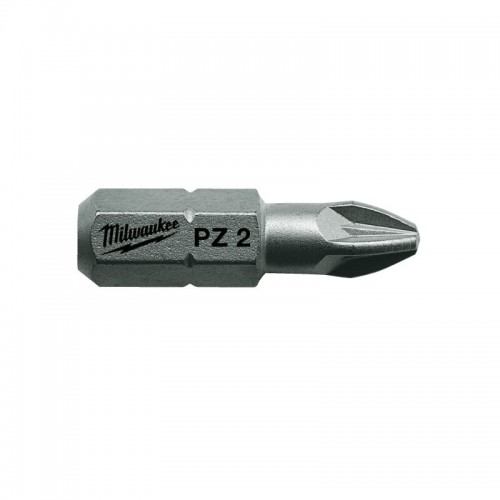 Бита MILWAUKEE, PZ2, 25мм, (25 шт)