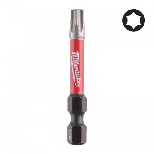 Бита SHOCKWAVE MILWAUKEE, TX30, 50мм, (10шт)