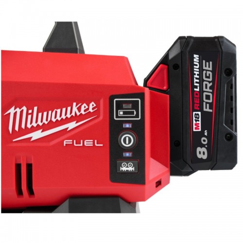 Насос вакуумний акумуляторний бесщёточный MILWAUKEE, M18 FVP5-801 (ЗУ+1Х 8Ач+масло+адаптор) FORGE™