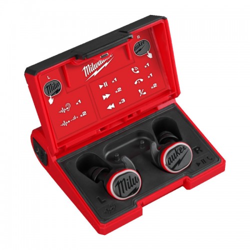 Наушники для работы с защитой слуха L4 RLEPB-301 USB Bluetooth MILWAUKEE REDLITHIUM