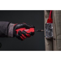 Ніж складаний з трапецеподібним лезом FASTBACK MILWAUKEE із зберіганням лез 6 в 1