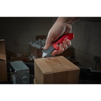 Ніж складаний із трапецеподібним лезом FASTBACK MILWAUKEE компактний