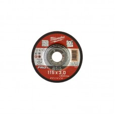 Диск отрезной по камню MILWAUKEE, CC 42/115х3 PRO+, Ø115мм