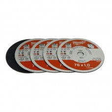 Диск отрезной по металлу MILWAUKEE, SCS41/76х1; Ø76мм, для M12 FCOT (5шт)