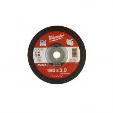 Диск отрезной по металлу MILWAUKEE, SC 41/180х3мм PRO+, Ø180мм