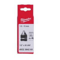 Патрон бесключевой 1,5-13 1/2\"х20 (1 шт) MILWAUKEE, (замена на 4932364267)