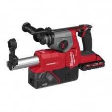 Перфоратор аккумуляторный бесщеточный SDS-PLUS MILWAUKEE M18 FHACDDE-0C  (1,7Дж) с пылеотводом
