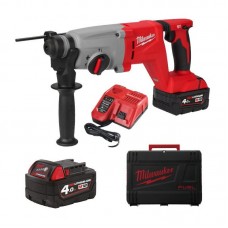 Перфоратор аккумуляторный бесщёточный SDS PLUS MILWAUKEE M18 BLHACD26-402X (2,6 Дж) (ЗУ+2Х4Ач+кейс)